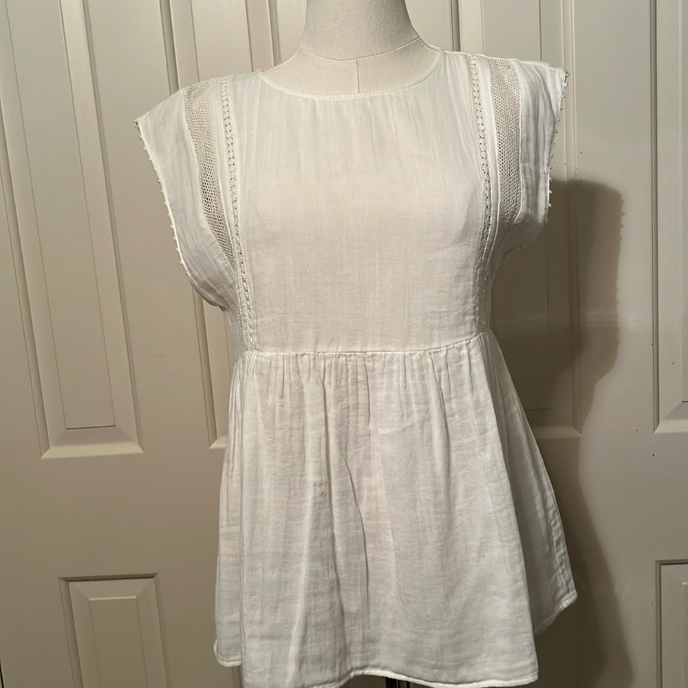 Zara cotton top. Size S